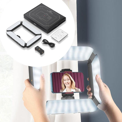 Ulanzi Selfie Ring Light with Phone Holder – Pro Lighting for Flawless Content Creation