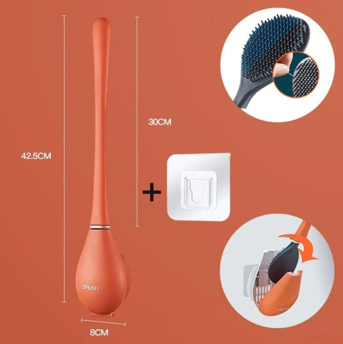 Modern flexible silicone toilet caspa for home