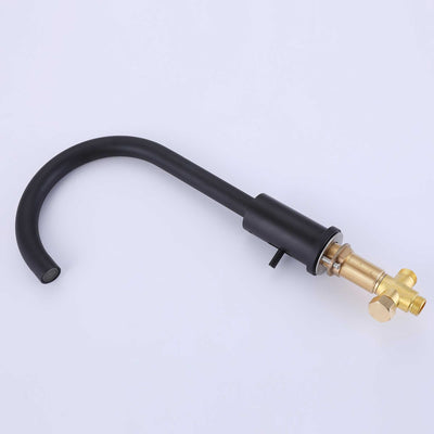 3-Hole Deck Mount Tub Faucet with Handheld Shower JK0052
