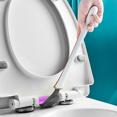 Modern flexible silicone toilet caspa for home