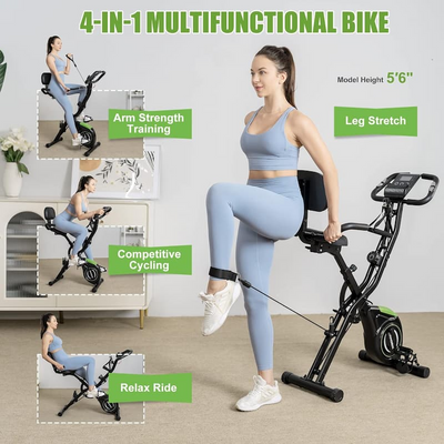 🌀 It's Summer Transform Your Home Into a Mini Gym — 4-in-1 Bike for Cardio and Toning!