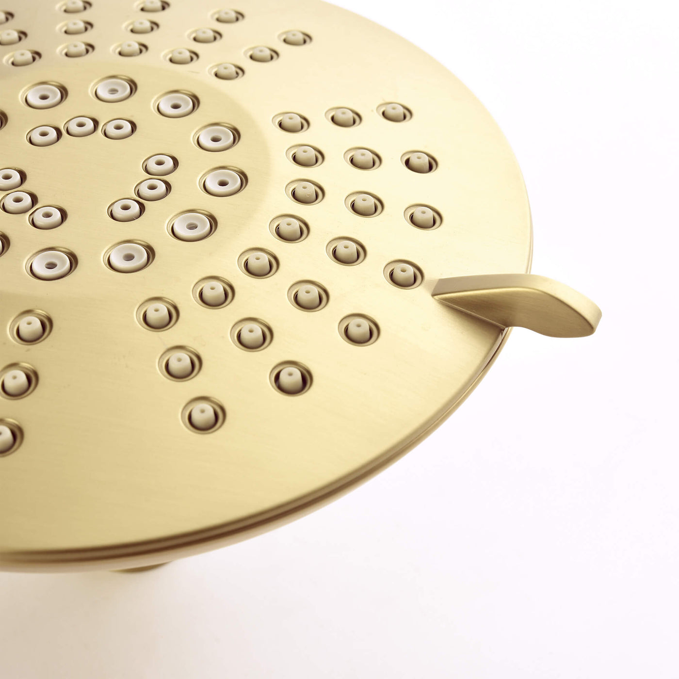 Bathroom Faucet Set Brushed Gold with 5 Functions Rain Shower Head Pressure Balance LYJ0037