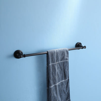 4-Piece Bathroom Hardware Set Wall Mounted Modern Bath Fixtures Accessories Set JK0082