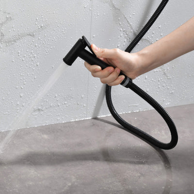 Bidet Sprayer with Cold and Hot Water Brass Portable Cloth Diaper Washer Shower Sprayer Set JK0189