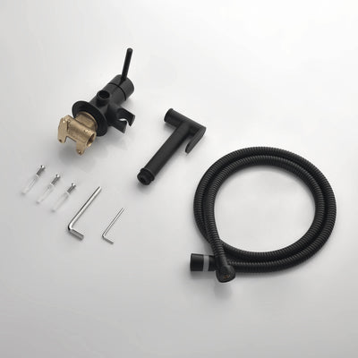 Bidet Sprayer with Cold and Hot Water Brass Portable Cloth Diaper Washer Shower Sprayer Set JK0189