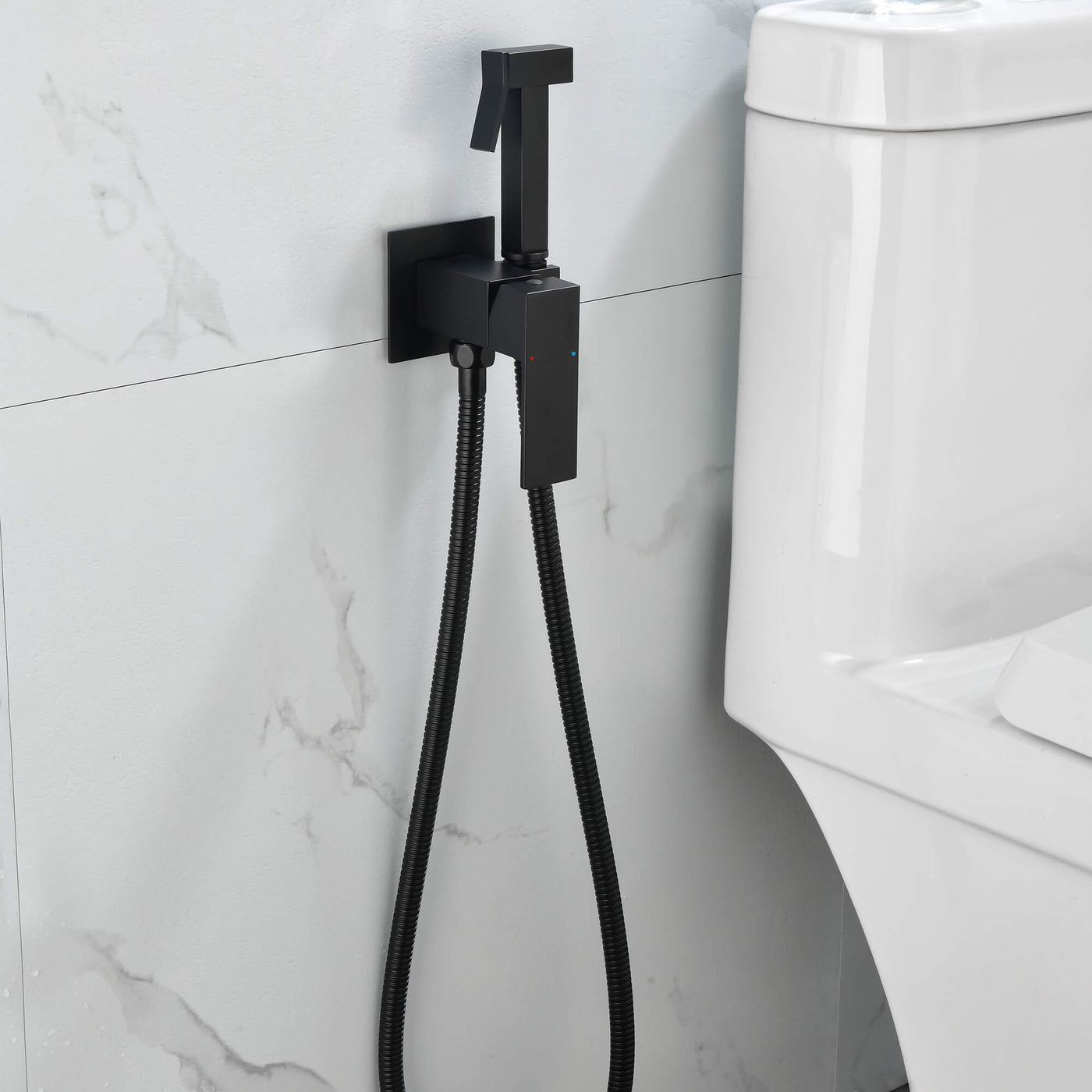 Handheld Bidet Sprayer for Toilet Brass Bathroom Cloth Diaper Sprayer Set JK0190