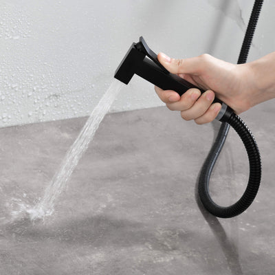 Handheld Bidet Sprayer for Toilet Brass Bathroom Cloth Diaper Sprayer Set JK0190
