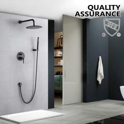 Bathroom Rainfall Shower Head with Handheld RB0879