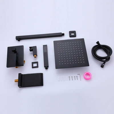 3-Function Pressure-Balanced Rain Shower System with Tub Spout RB0906