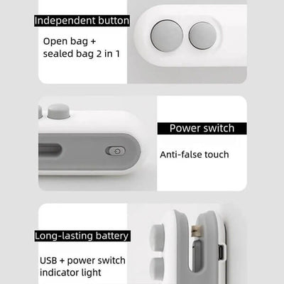 Upgraded Mini Bag Sealer