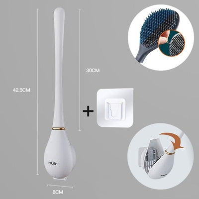 Modern flexible silicone toilet caspa for home