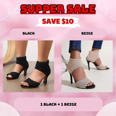 2025 High Heel with Elastic Back